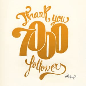 Thank you 7000 followers – Dirty Harry